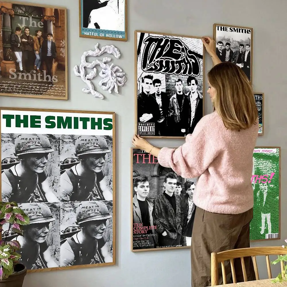 Rock Band The S-Smiths The Queen Is Dead Vintage Posters Sticky Vintage Room Home Bar Cafe Decor Kawaii Room Decor