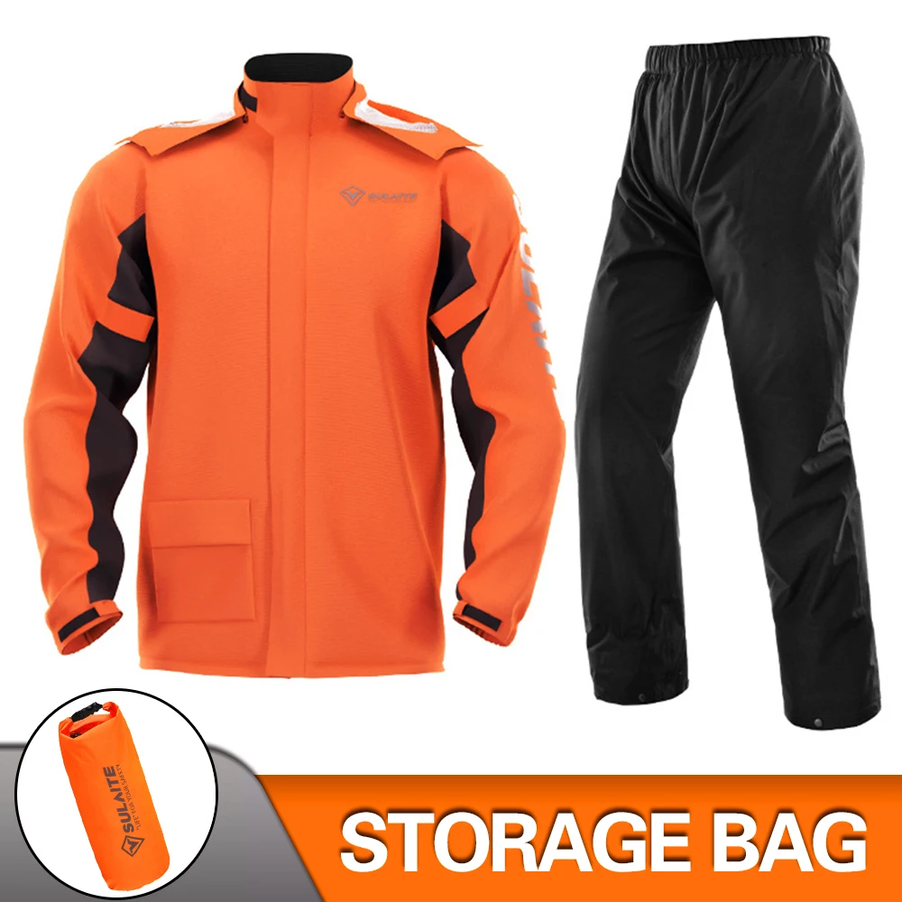 Motorrad Regenmantel Männer Frauen Wasserdicht 100% Motorrad Fahrer Regenmantel Anzug Moto Regenmantel Regen Mantel Jacke Hosen Biker Regen Set