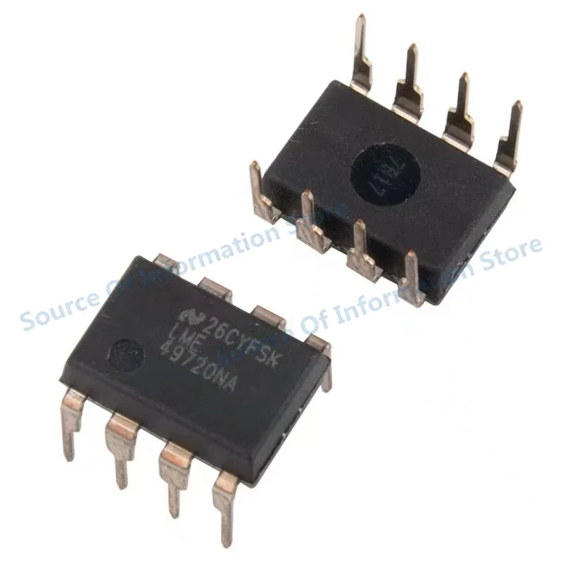 LME49720NA Audio Op Amp, DIP8 Low Noise High Fidelity Operational Amplifier 100% New
