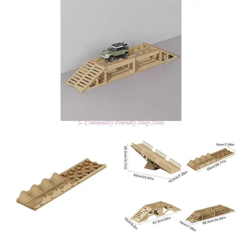 

85ae подлинные дорожные препятствия для дорожных блоков для автомобилей с дистанционным управлением Crawer Car
