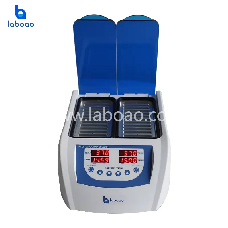 for  FYQ 100 Dual Chamber Gel Card Incubator Digital Constant Temperature Laboratory Reagent Card Heating