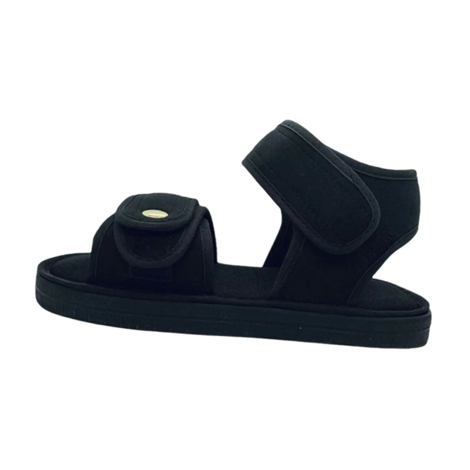 Walking boot cast shoe for foot injuries, stable post-operative recovery