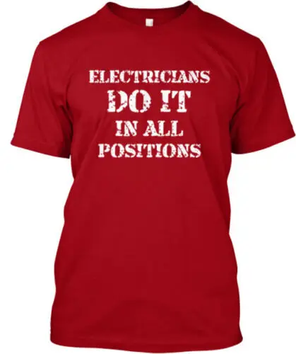 Electrician T-Shirt Made in the USA Size S to 5XL