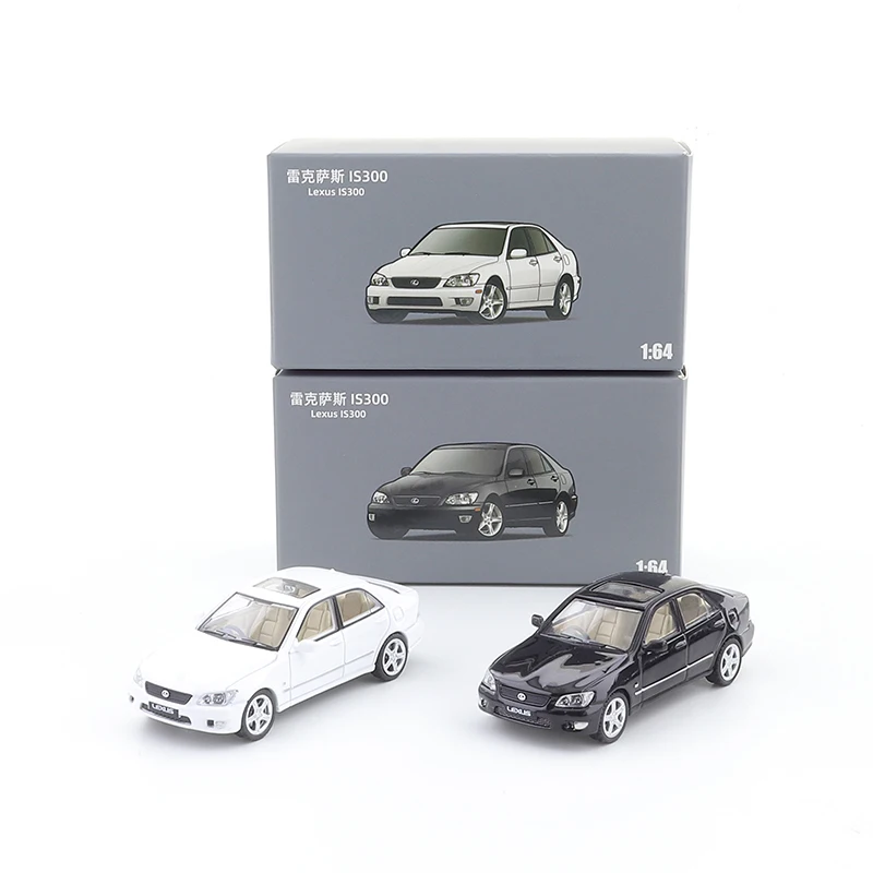 

JKM 1/64 Lexus IS300, отлитые под давлением Автомобильные модели акул, украшения, игрушки, подарочные украшения