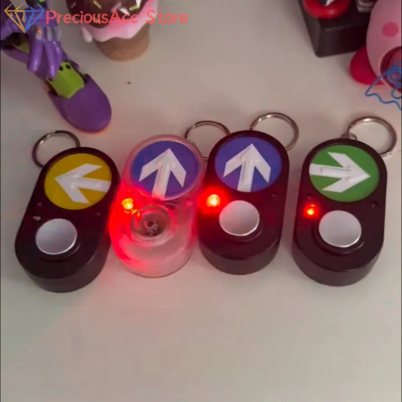 Australian Sidewalk Traffic Light Button Keychain Sound Accessory