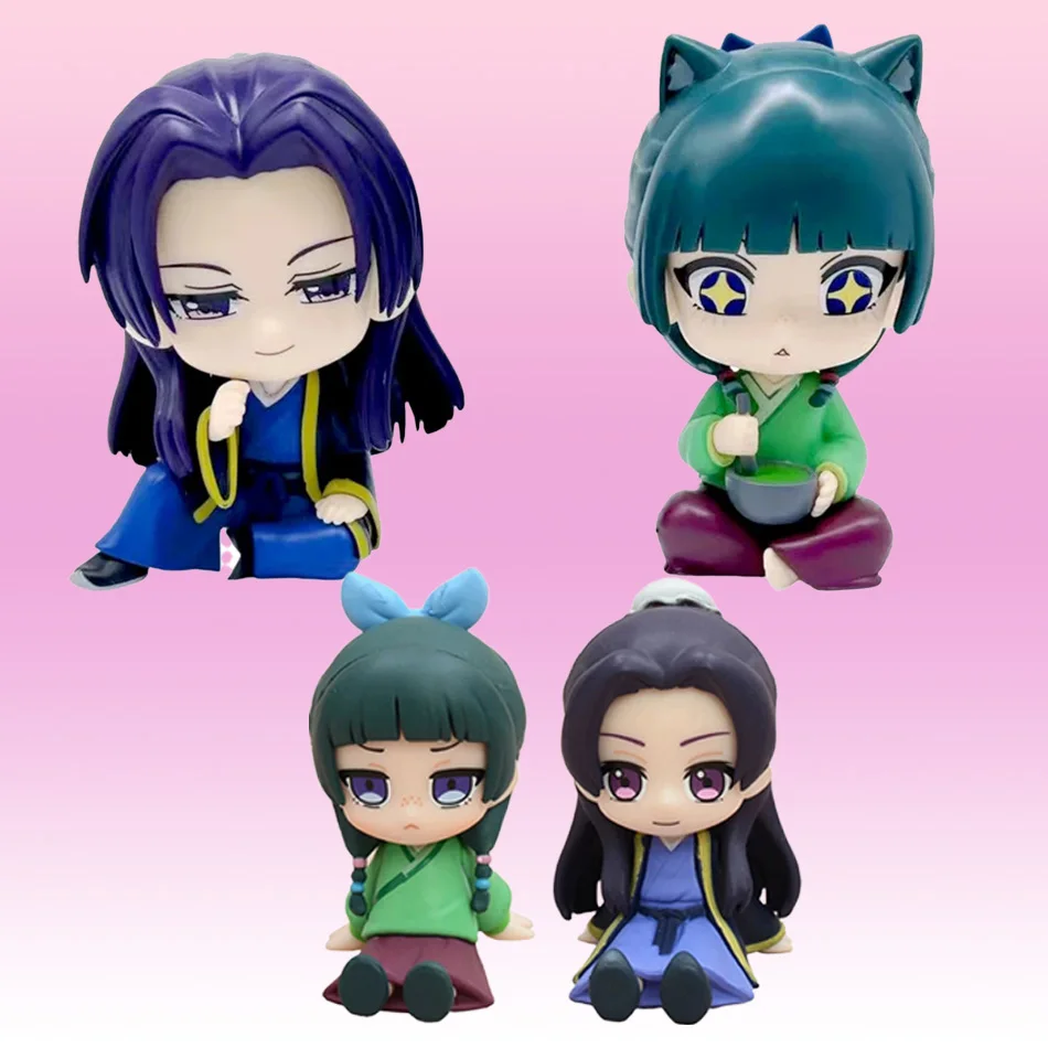 جديد يوميات صيدلية Maomao Jinshi شخصية صغيرة أنيمي محيط الجلوس اللعب سطح المكتب سيارة الحلي نموذج الهدايا