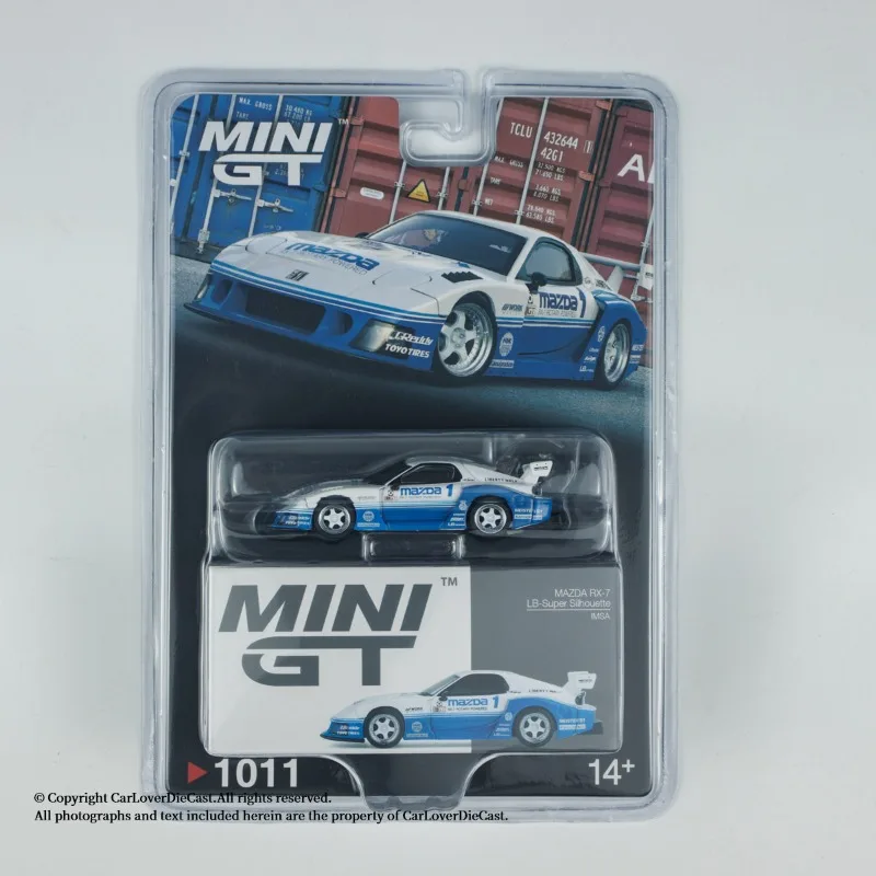 

In stock: 1:64 #1011 MAZDA RX7 die-cast simulation alloy car model, boys' festival gift toy, adult collectible display item.