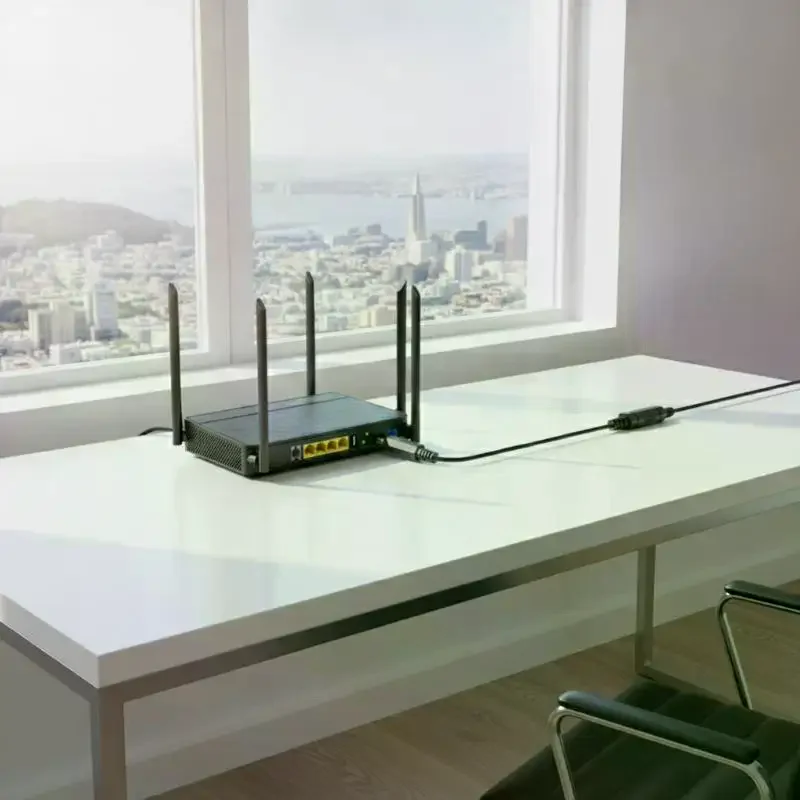 Router Auto Restart Cable: DC Power Smart Chip 24h Cycle Reboot Improve Internet Speed