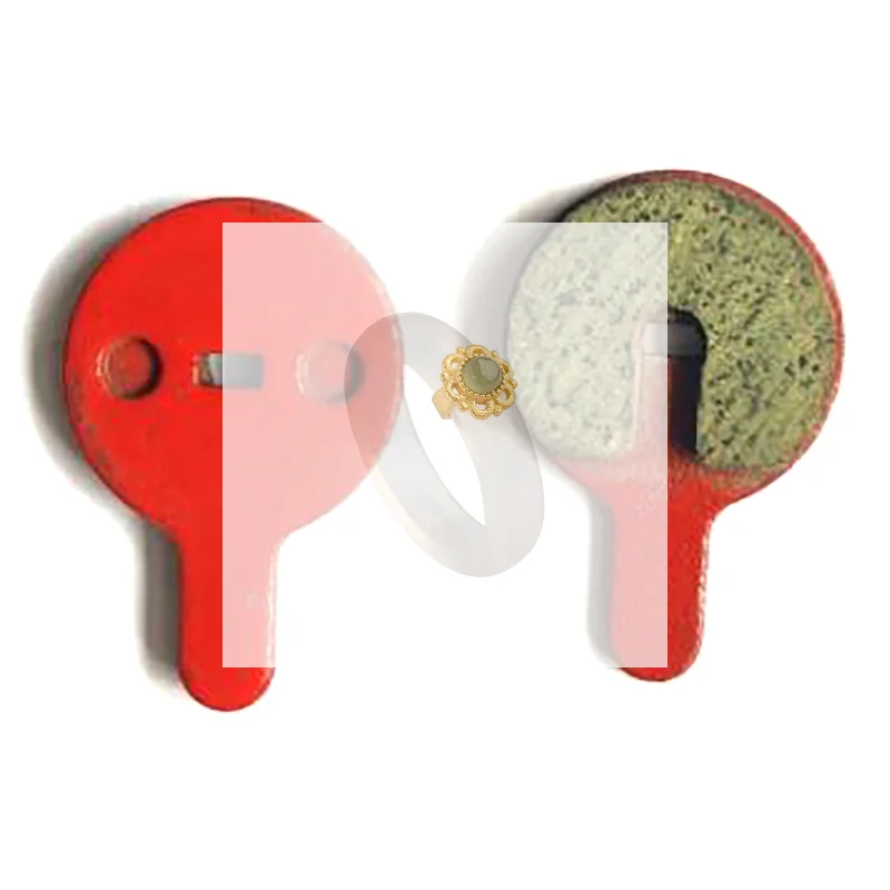 

[LA] 1 шт. Тормозные колодки для горного велосипеда с гидравлическим дисковым тормозом, подходят для велосипедных запчастей, полуметаллические, полурезиновые.