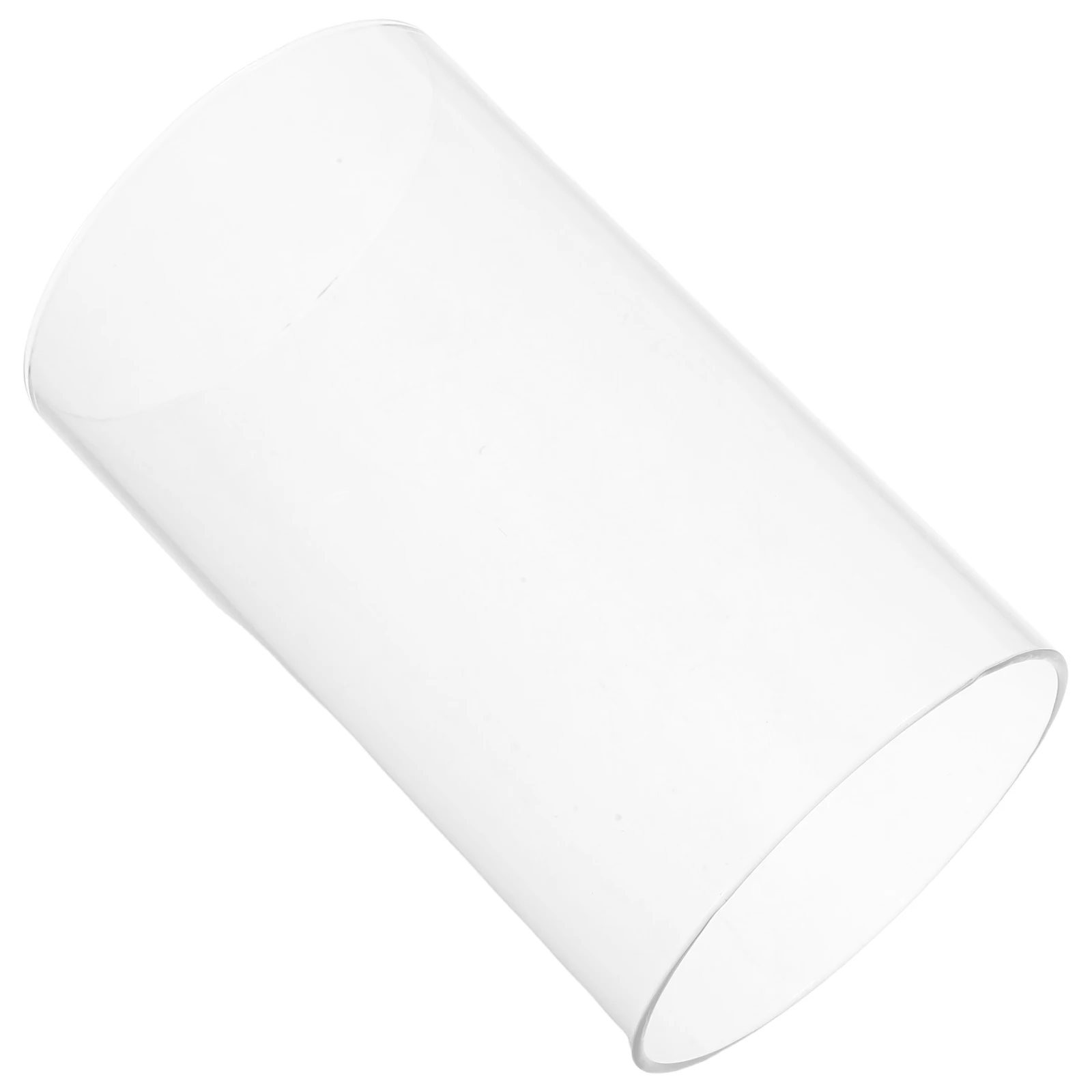 

Glass Hurricane Candleholder Clear Chimney Shade Tube Protective Cover for Home Decor DIY Preserved Flowers Display