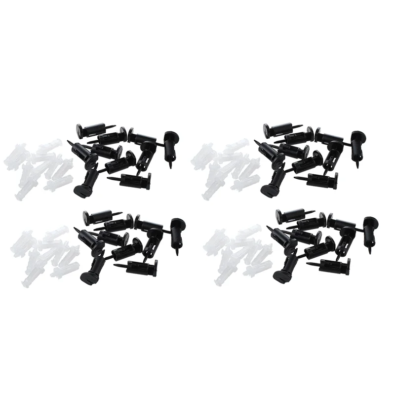 

40 шт. пластиковый монтажный зажим для 4-сторонних кулеров процессора