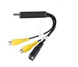 USB Interface To RCA Video Out Adapter Headrest Monitor FOR Android Radio Multimedia Player Car Rear Seat Entertainment Systemt
