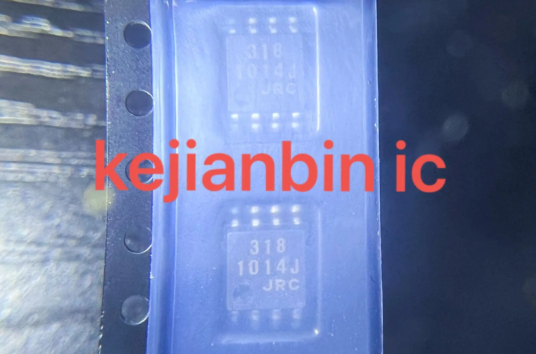 10 ~ 100 قطعة/الوحدة NJM318 NJM318M NJM318M-TE1 JRC318 SOP8 100% جديد الأصلي شحن مجاني