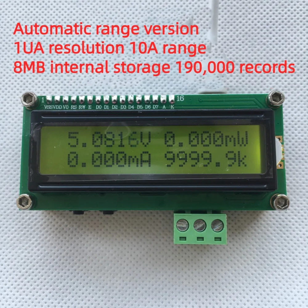 High-resolution Version of UIMeter 5-digit Voltage and Current Meter Tester Shunt Meter Coulomb Counter Recorder