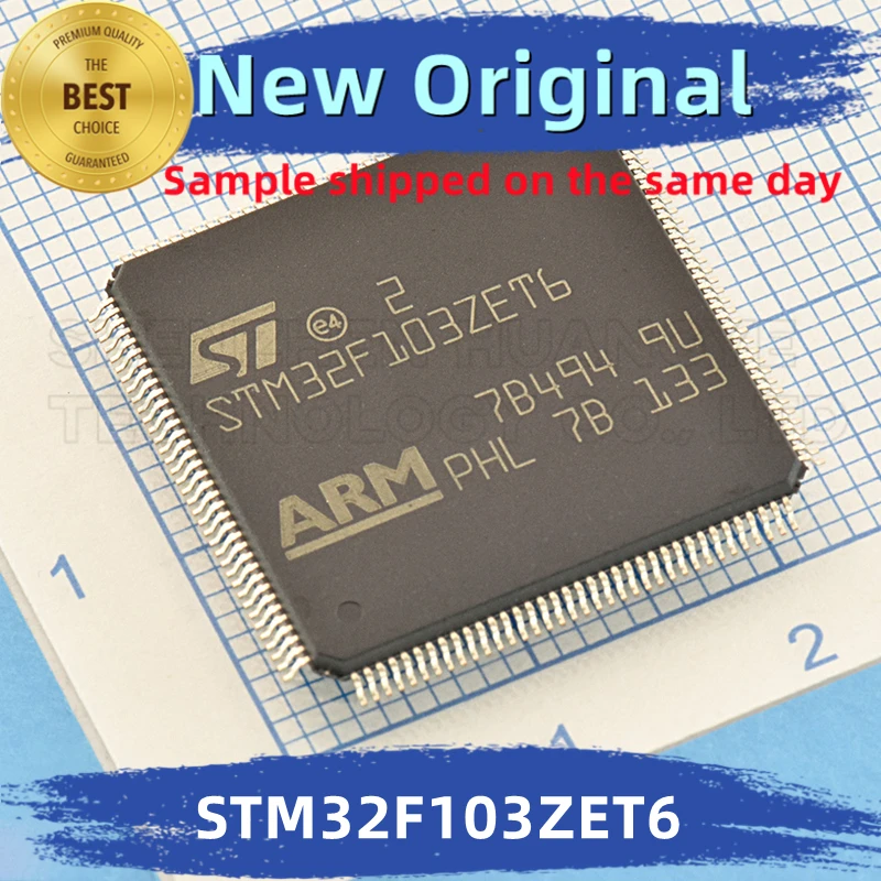 2 Stks/partij Stm32f103zet6 Stm32f103z Geïntegreerde Chip 100% Nieuwe En Originele Bom Matching St Mcu