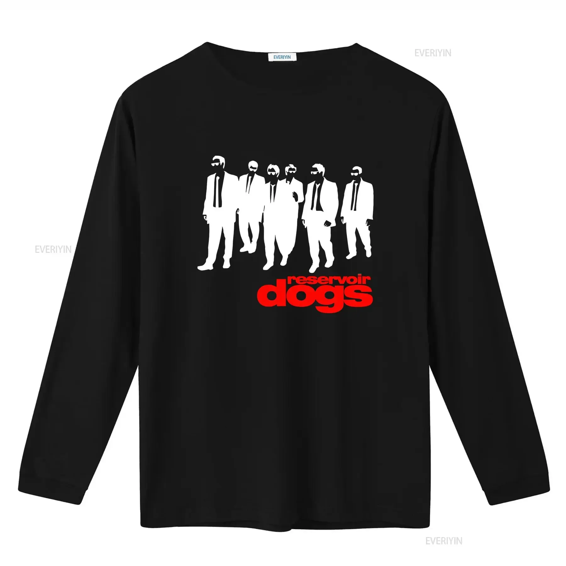 Reservoir Dogs Retro Cult Movie Quentin Tarantino Fan T Shirt Stencil Design  vintage Washed streetwear designer clothes