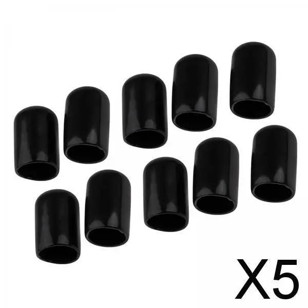 2-6pack 10 Pieces Cue Tips Cover Protector 10mm Replacement for Snooker