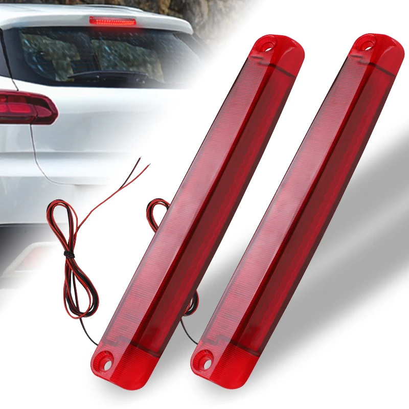 

18 LED 3rd Third Brake Light Rear High Mounted Tail Stop Reversing Warning Parking Lamp Universal Automotive Modified Light 12V