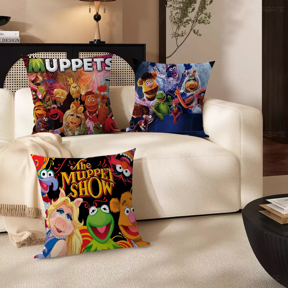 The Muppets Personalized Pillow Cover Kids Bedroom Wild Party Decor Pillowcase kid Birthday shower Gift