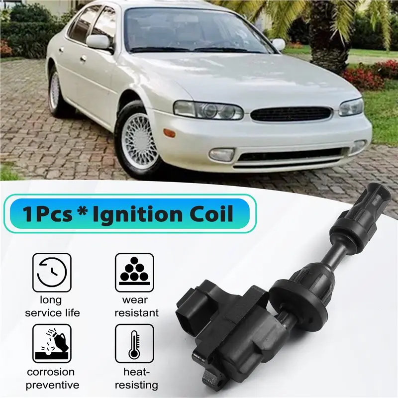 A20K-Ignition Coil Replacement Part 22433-30P00 22448-30P00 UF132 UF320 For Nissan 300ZX For Infiniti J30 V6 3.0L 1990-1997