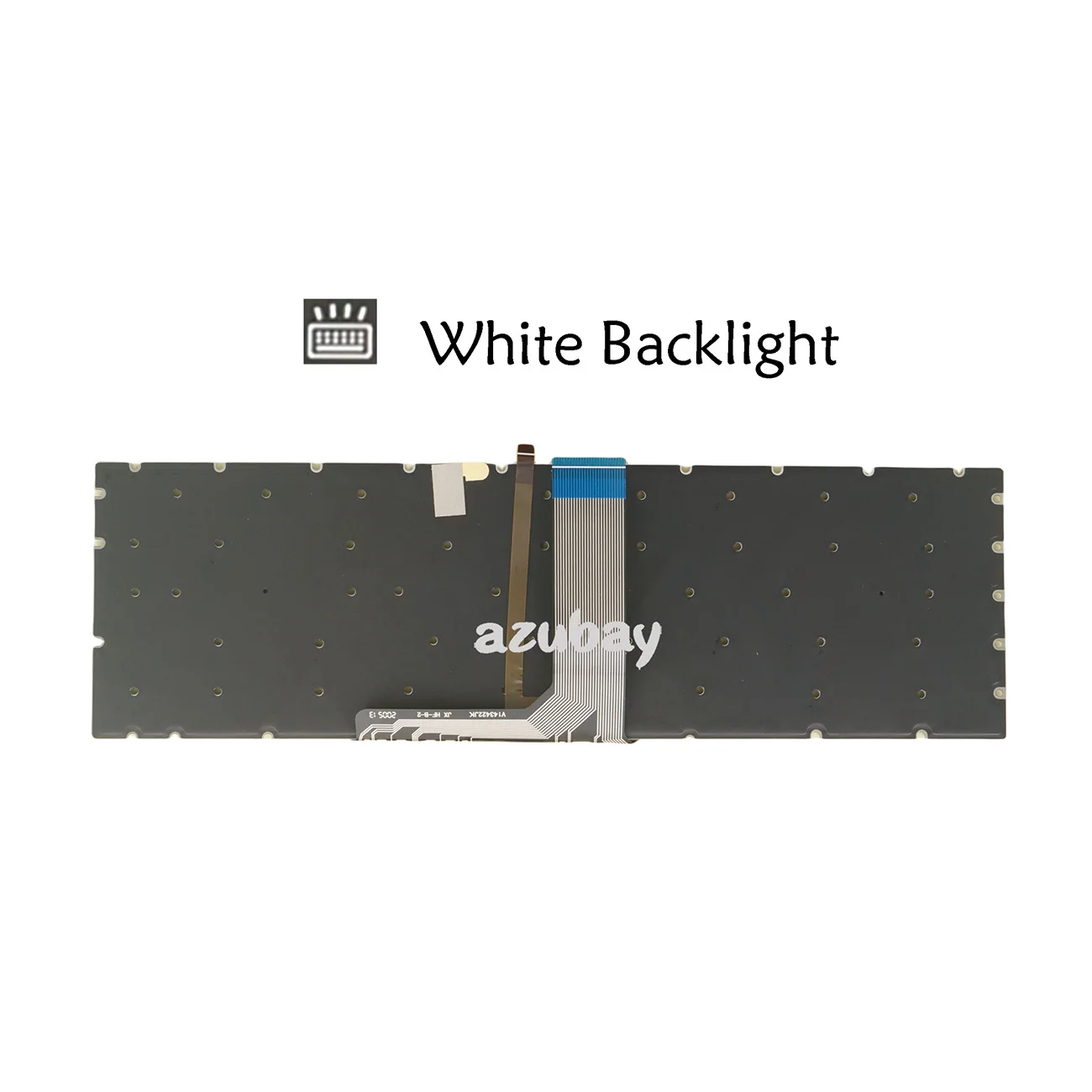 White Backlit Keyboard For MSI WE63 8SI 8SJ, WE73 8SJ 8SK, WS63 7RK 8SJ 8SK 8SL,WT75 8SK 8SL 8SM 9SL 9SK 9SM, WS75  Czech Slovak