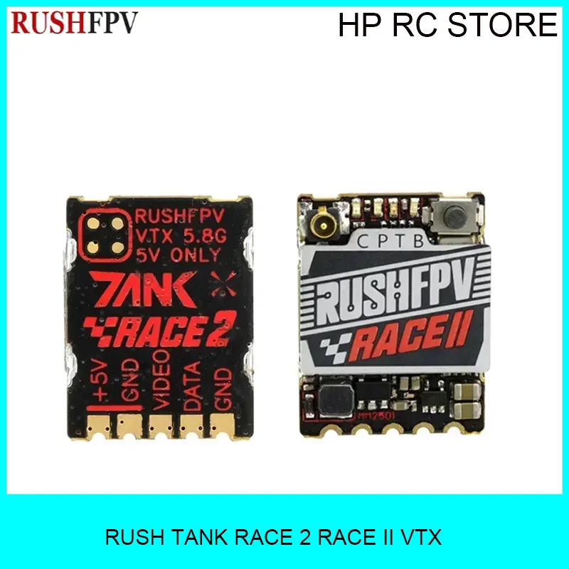 RUSHFPV Adjustable SmartAudio FPV VTX 20X15mm for RUSH TANK RACE 2 Drone - 5.8G 48CH PitMode 25-200mW