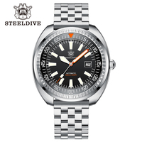 SD1983 Cool Design STEELDIVE Brand 1000M Waterproof 49MM Big Size NH35 Automatic Ceramic Bezel Sapphire Dive Watches for Men
