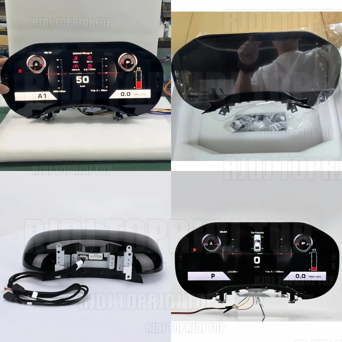 Digital LCD Cluster For Nissan 350Z Fairlady Z Z33 2002-2009 Car Dashboard Panel Digital Dashboard Panel Virtual Instrument