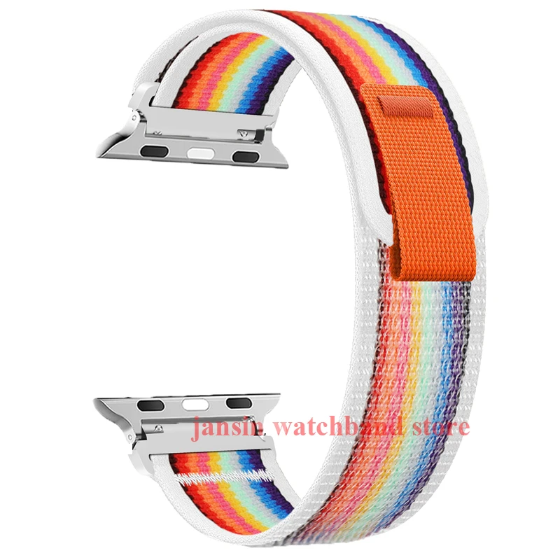 Alpine Nylon-Schlaufenarmband für Apple Watch Band Serie 12 11 10 9 8 SE 3 46mm 45mm 42mm 40mm 44mm 41mm für iWatch Ultra 4 3 2 49mm – Detail 3