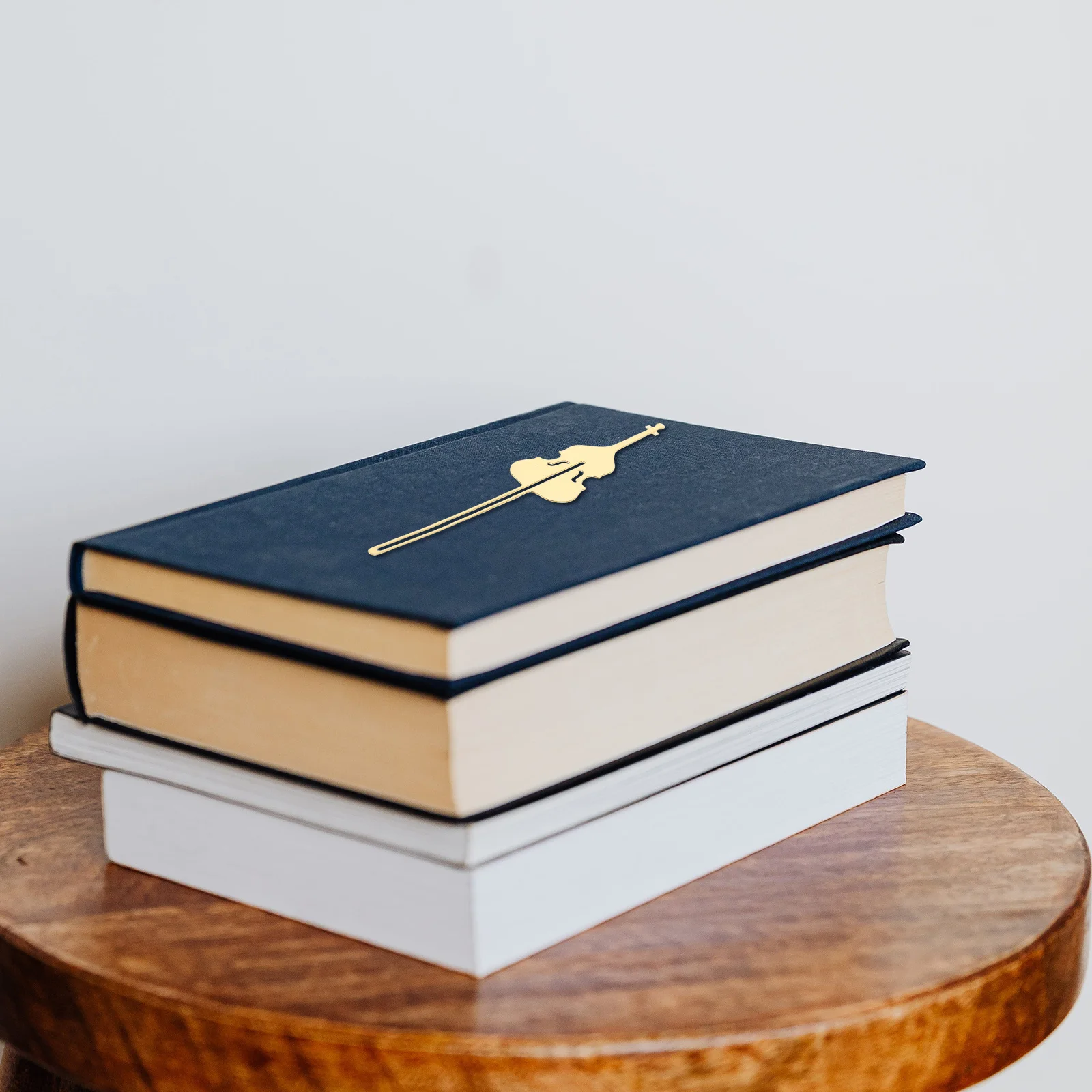 خمر الكمان المرجعية المعادن تصميم جوفاء كتاب الملحقات للقراء الكتابين الموسيقيين السفر القراءة آلة موسيقية