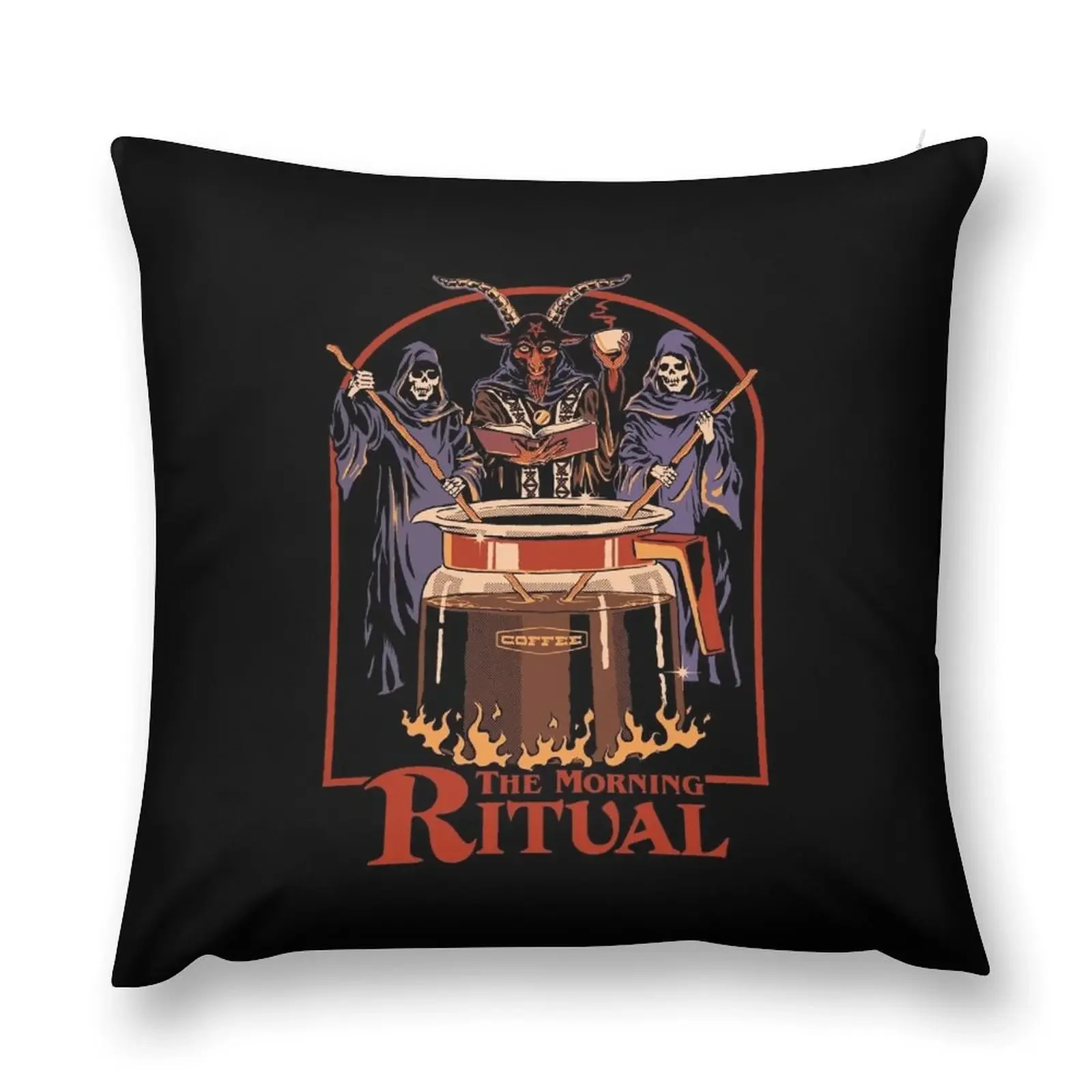 The Morning Ritual Throw Pillow Decorative Cushions For Living Room Pillow Cases pillow