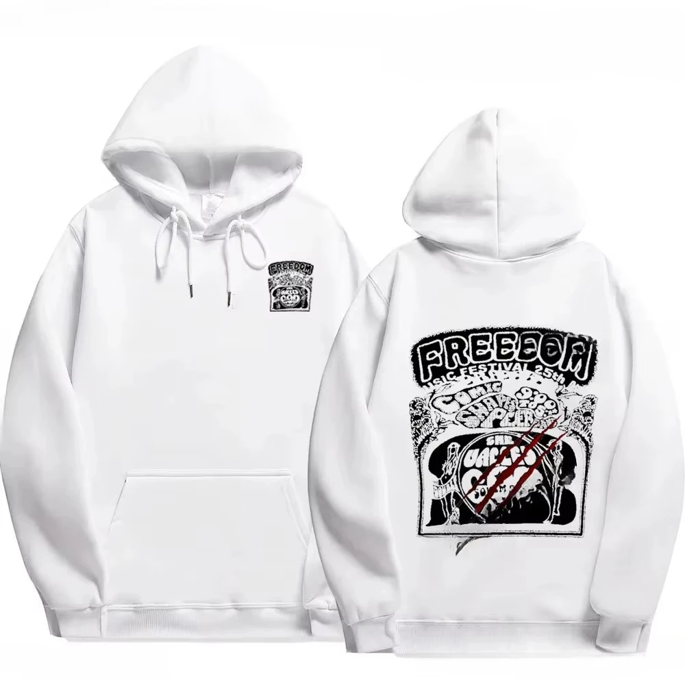 Simon Henriksson's specially designed high-quality hooded pocket sweatshirt belongs to the American retro punk street style
