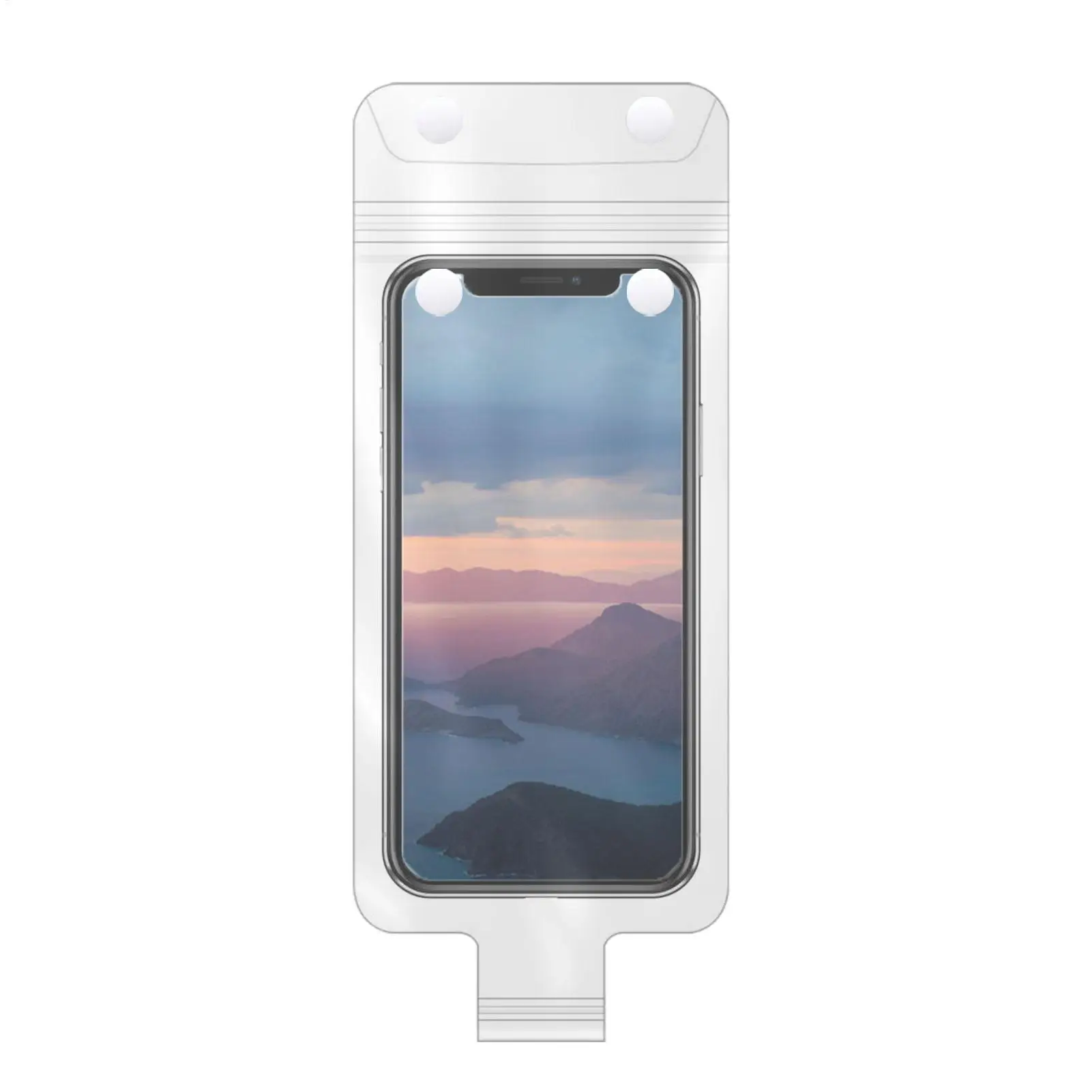 Motorcycle Handlebar Phone Bag Handlebar Phone Pouch Clear Cell Phone Case Motorcycle Mobile Holder High Sensitivity Cover