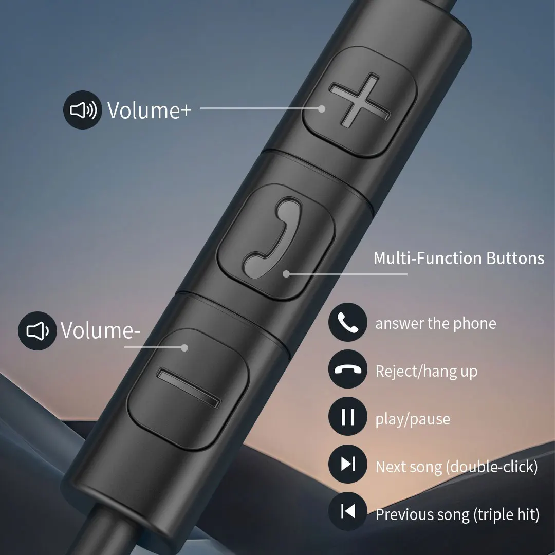 EARDECO HiFi جودة صوت بدون فقدان مع ميكروفون من النوع C 3.5 ملم سماعات رأس سلكية للموسيقى لهاتف سامسونج جالاكسي S25 S24 S23 S22 Ultra