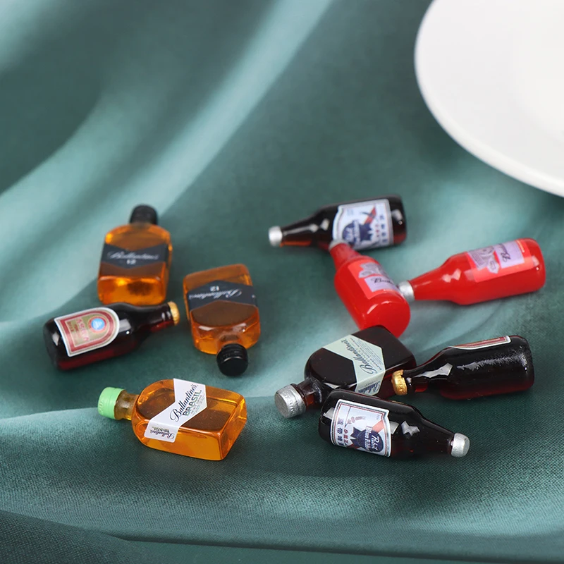 5Pcs 1/12 Dollhouse Miniature Drink Bottles Dolls House Food Accessories image 6