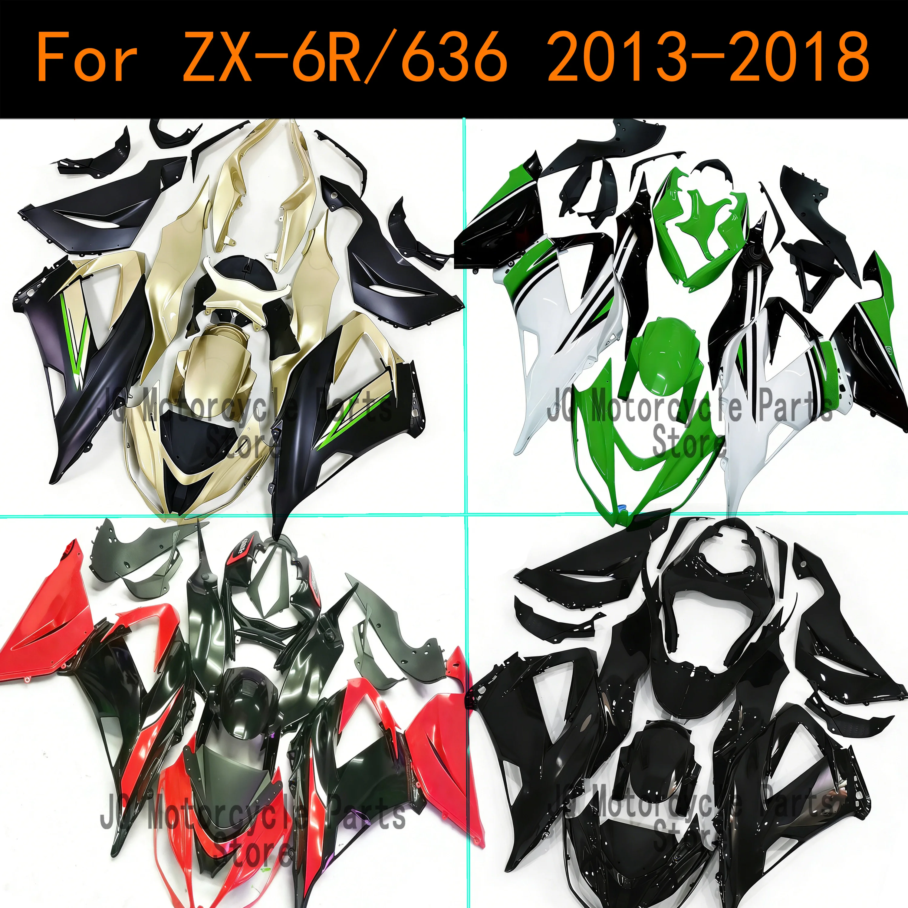 SPMOTO外装部品に適用ZX6R 2005 2006 ZX-6R 05 06に適合する新しい