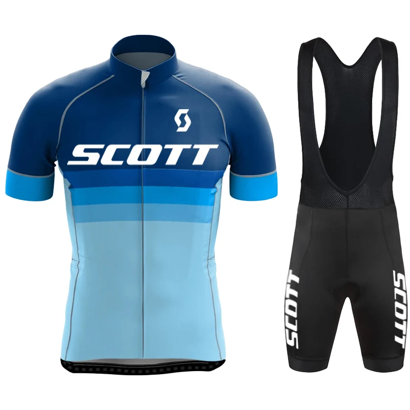 SCOTT Bicycle Jersey Sets Men\'s Cycling Shirt Road Cycling Clothing Man Jacket Maillot Cyclisme Cycle Clothes Bike Jerseys Mtb