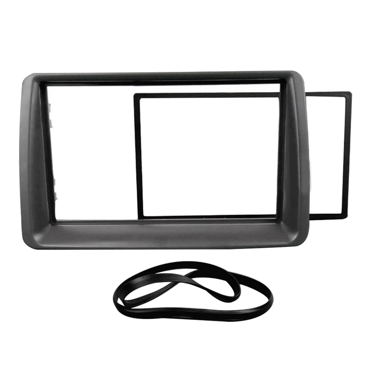 Double Din Fascias for Panda 2003-2012 Radio CD DVD Stereo Panel Dash Mount Trim Kits Frame Plate Bezel