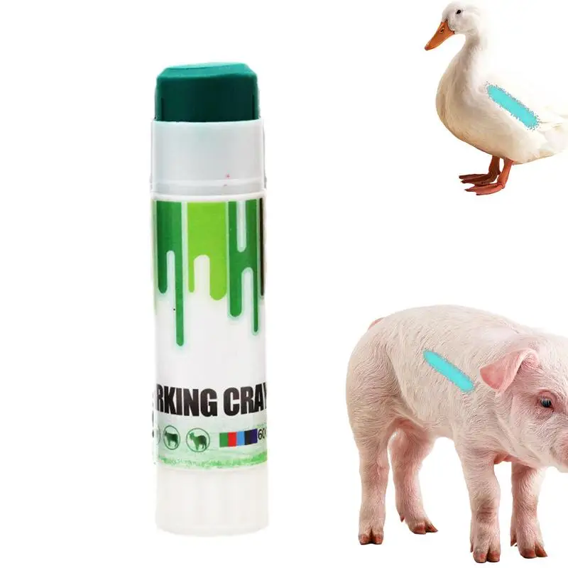 Livestock Marker Pen Pet Marking Crayon Safe Animal Marking Crayon High Purity Paraffin For Duck Sheep Classification Works