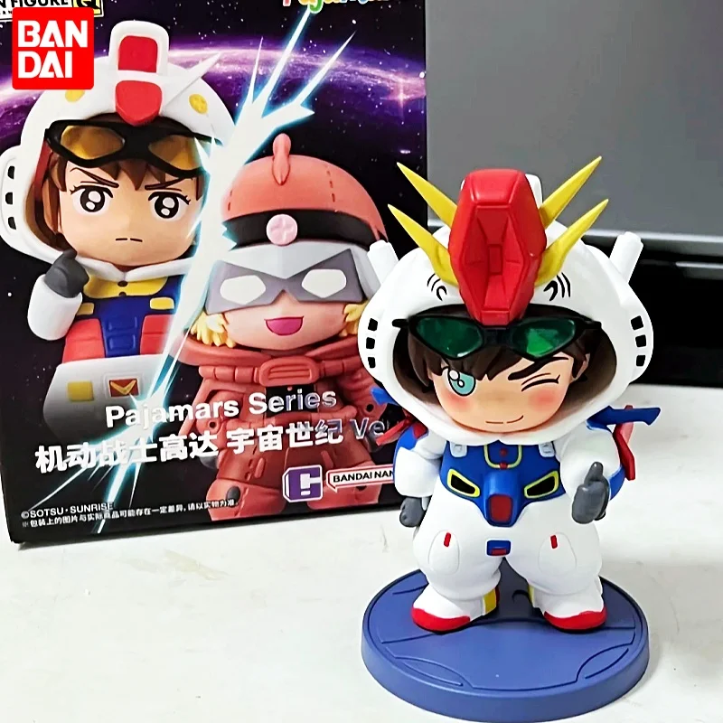 

Bandai Bnfigure Q Blind Box Pajamars Mobile Suit Gundam Universal Century Pajama Outfit Figure Volume 2 For Anime Collector Gift