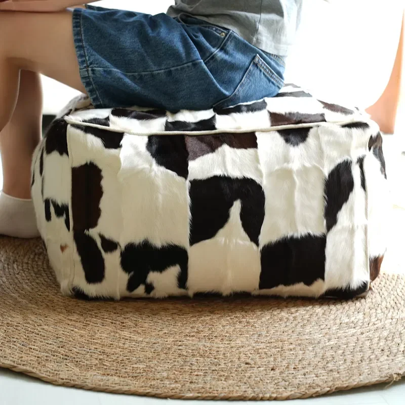 

【CHIMU HOME】 High-end Designer Simple Design Paper Tatami Removable Washable Soft Sitting Stool Wool Lazy Sofa for Home