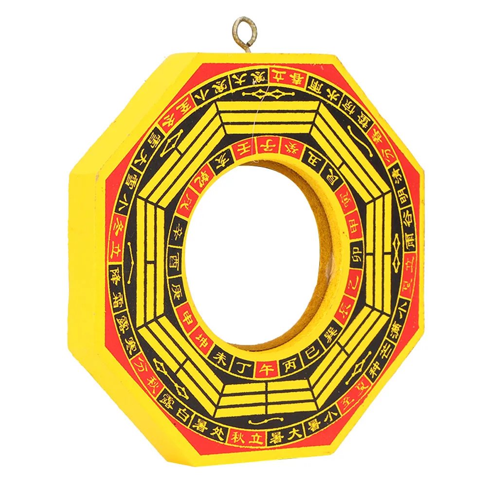 Miroir traditionnel chinois Feng Shui Bagua convexe et concave, décoration porte-bonheur pour la maison et les affaires