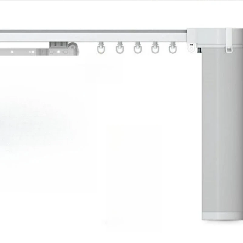 Electric lifting opening and closing curtain, monorail and double track silent curtain, mobile phone remote control