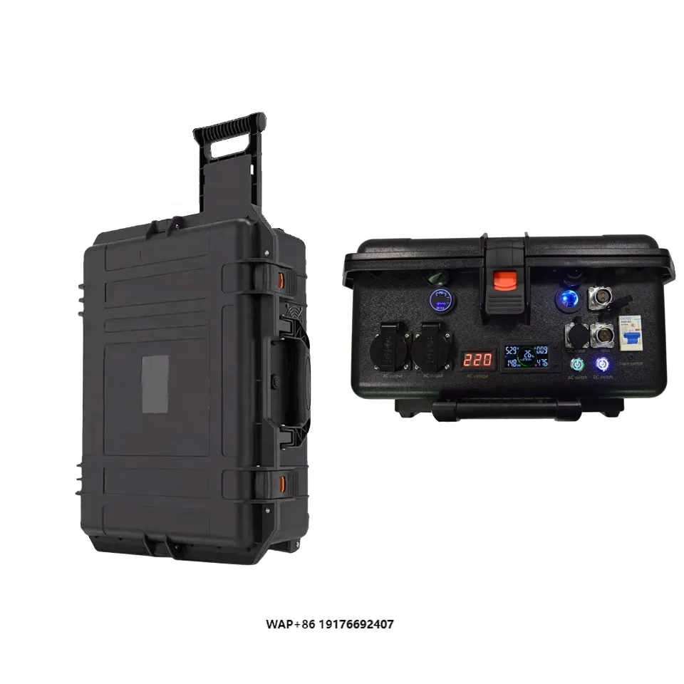 Outdoor Camping 3KW 5KW Powerful Solar Power Station 2000W 3000W Solar Generator 5000W Portable Power Station