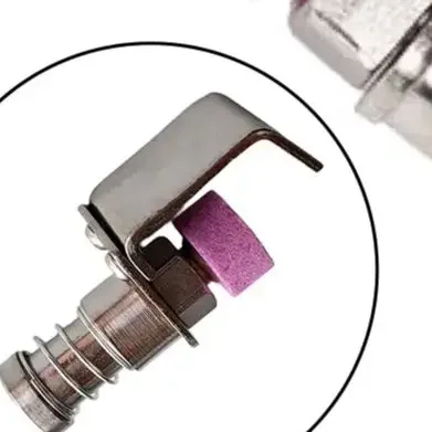 Grinding Wheel Assembly Metal Bracket Spring Connector For Fabric Cutting Machine Circular Blade Sharpening Industrial Accessory