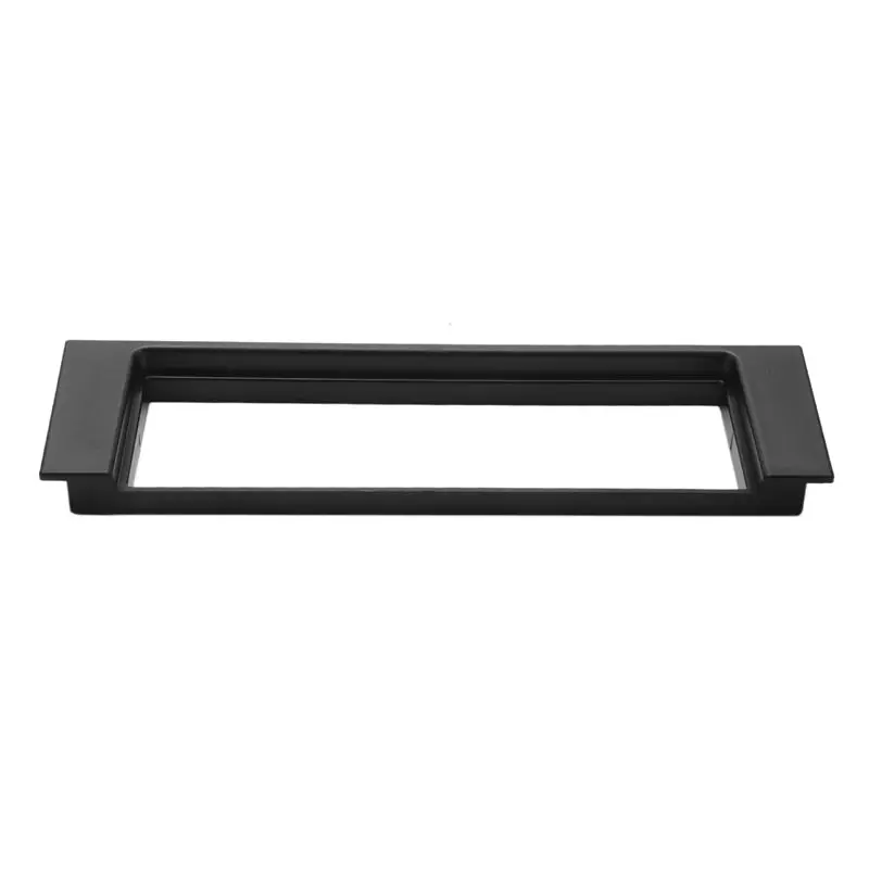 AASS-2X 1 Din Car Stereo Radio Fascia Panel Plate Frame Adapter For A4 B6 2000-2006 Car Interior Trim