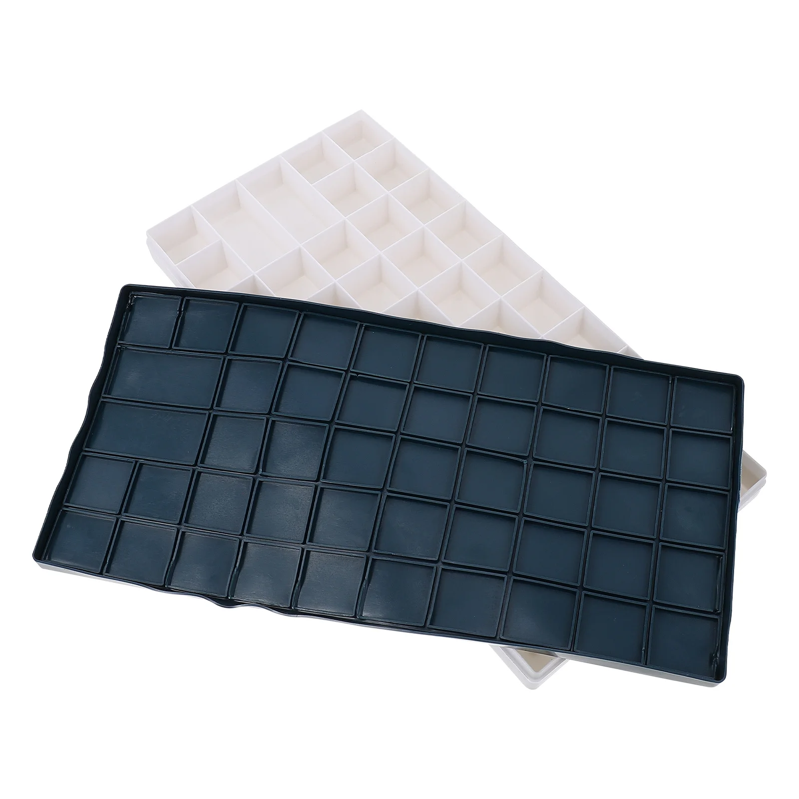 Watercolor Pigment Box Premium Art Paint Box With Compartments For Color Mixing Painting Durable Organizer Artists