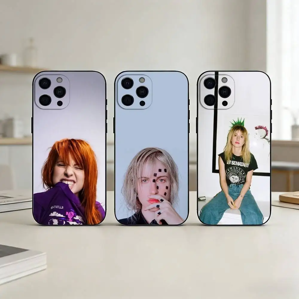 

Singer H-Hayley Williams Album Phone Case Silicone black Soft For IPhone 17,16,15,14,13,12,11,SE,Plus Pro Max