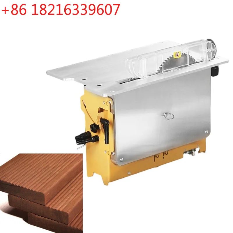 TAO 220V Dust-free Saws Woodworking Precision Table Saw Dustless Mother-child Saw Liftable Oblique Cutting Table Saw