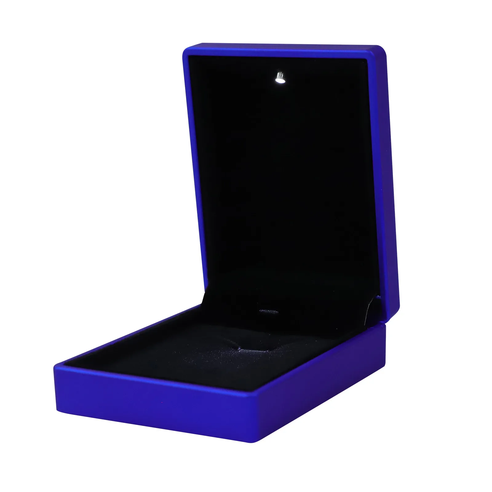 

Luxury LED Illuminated Jewelry Box for Necklace Pendant Bracelet Organizing Gift Box with Bright Light Display for Special